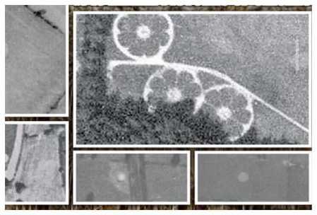 Des crop circles photographiés par la RAF en 1945 700_5015b79c583c54d354fc6560fe3326a1